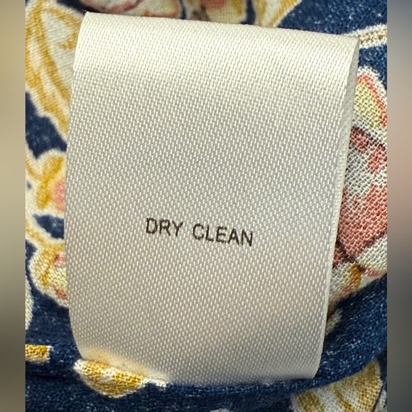 Daniel Rainn NWT Women's Floral V-Neck Rayon Blouse Roll Tab Sleeve Size XL BOHO - Picture 8 of 11